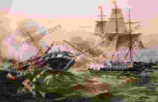 A Depiction Of The War Of 1812, Showcasing The Naval Battles Between US And British Vessels The Naval War Of 1812: Historical Account Of The Conflict Between The United States And The United Kingdom