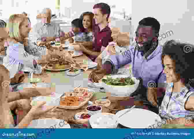 A Family Gathered Around A Table, Representing Strong Family Values. The Marathon Called LIFE Smart Family