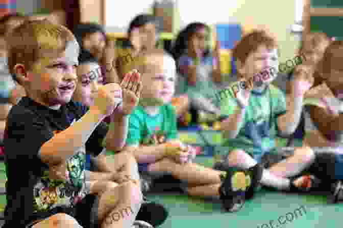 A Group Of Deaf Children Learning Sign Language In A Classroom In India A History Of Deaf Education In India