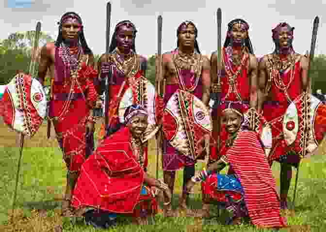 A Group Of Maasai Warriors In Traditional Attire SAVAGE BEAUTY: Heart Pounding Journeys Through Africa With A Camera