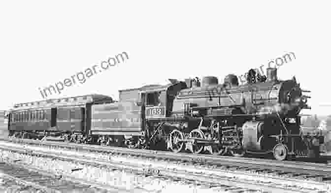 A Historic Steam Locomotive Hauling A Passenger Train Through Buffalo, Circa 1900 Buffalo Railroads (Images Of Rail)