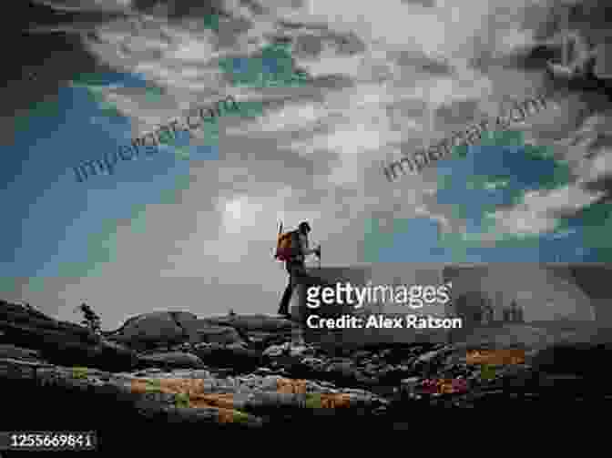 A Lone Hiker Pauses On A Rocky Outcropping, Overlooking A Panoramic View Of The American West. 1 017 Randomly Beautiful Moments In The American West: Photography And Haiku