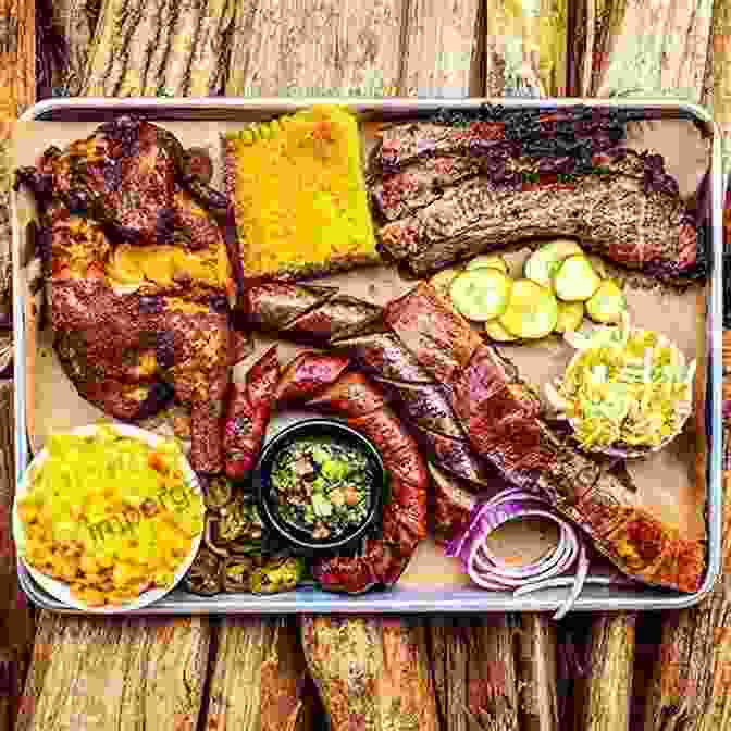 A Mouthwatering Platter Of Various Latin American Dishes, Featuring Grilled Meats, Colorful Salads, And Flavorful Sides. Viva Vegan : 200 Authentic And Fabulous Recipes For Latin Food Lovers