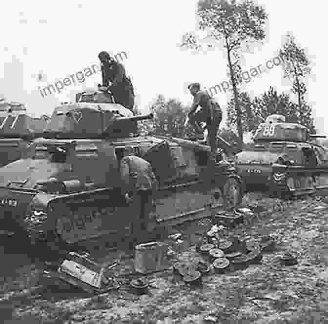 A Panzer III Ausf. E And A Somua S35 Tank Locked In Combat During Duel 63 Panzer III Vs Somua S 35: Belgium 1940 (Duel 63)