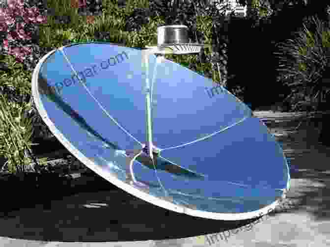 A Parabolic Solar Oven Passive Solar Energy House Projects: DIY Solar Oven Solar Water Distillation Passive Solar Home Design No HVAC Air Conditioning Earth Tubes