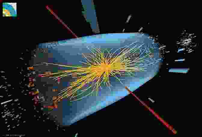 A Particle Collider Experiment, Capturing The Vibrant Collisions Of Subatomic Particles. The Vertical Ascent: From Particles To The Tripartite Cosmos And Beyond