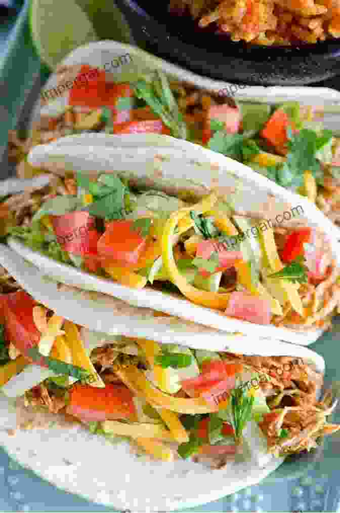 A Photo Of A Chicken Tacos. 10 Healthy Quick And Easy Weight Watchers Recipes With Best Diet Meal Plat Cookbook: Change Your Life