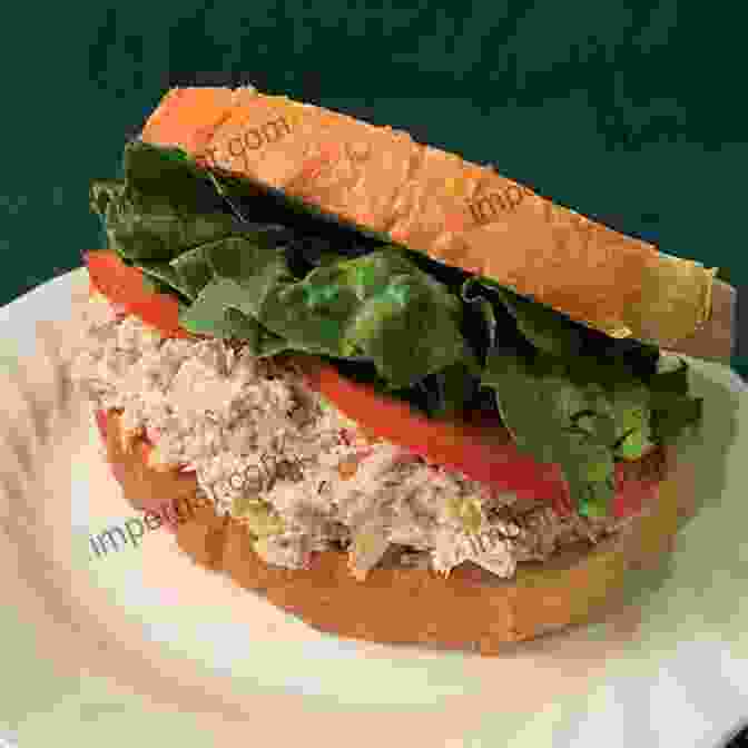 A Photo Of A Tuna Salad Sandwich. 10 Healthy Quick And Easy Weight Watchers Recipes With Best Diet Meal Plat Cookbook: Change Your Life