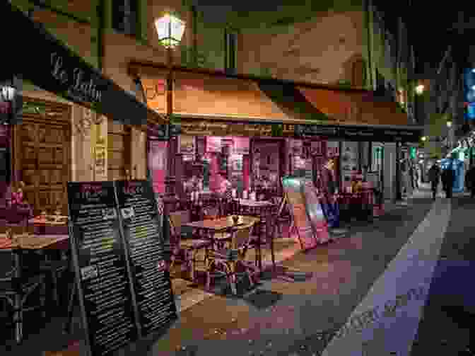 A Picturesque Street Scene In Paris, With Cafes And Shops Lining The Cobblestone Road. Romance Set In Paris: The City Of Love: Romance Novel 2024