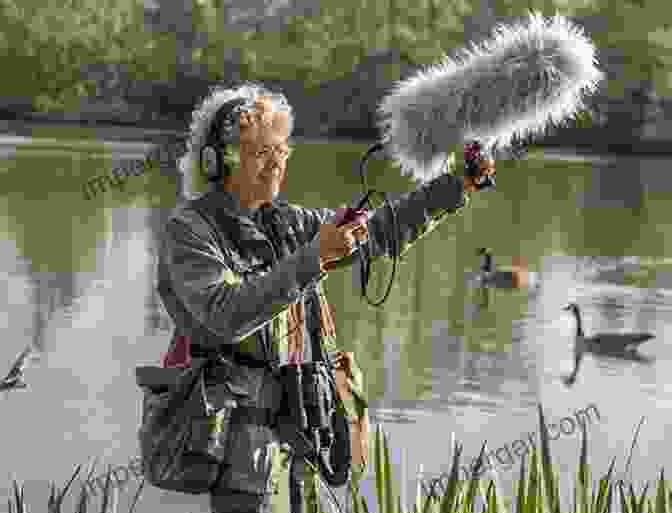 A Scientist Holding A Microphone In A Forest, Recording Birdsong Listening In The Field: Recording And The Science Of Birdsong (Inside Technology)