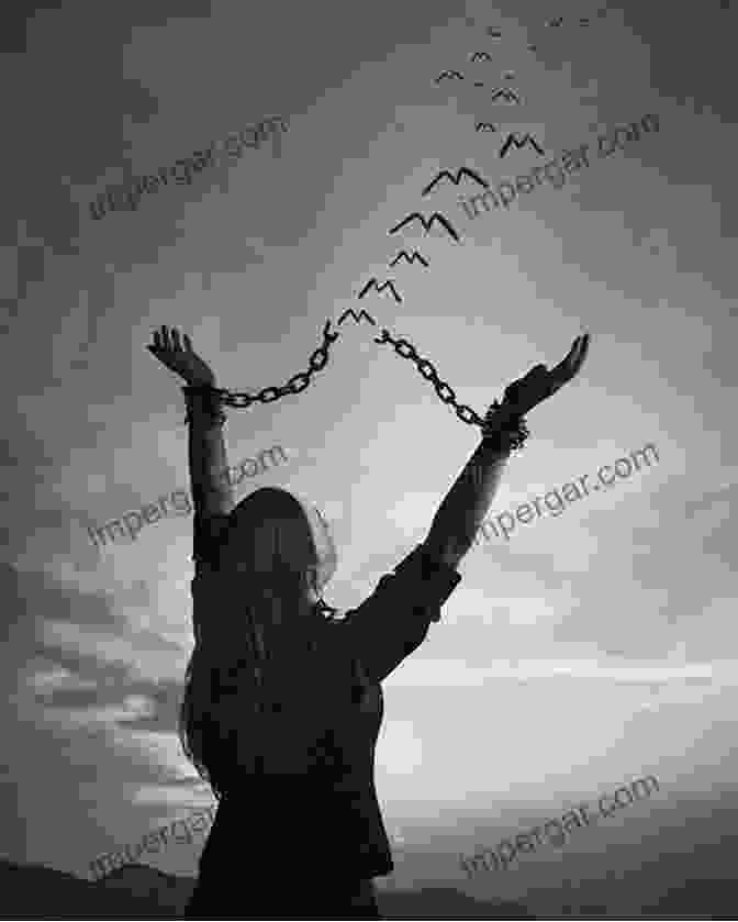 A Woman Breaking Free From Chains, Symbolizing Liberation From Narcissistic Abuse Narcissism To Rebirth: The Complete Guide To Transformation After Narcissistic Abuse (Kill A Narcissist 2)