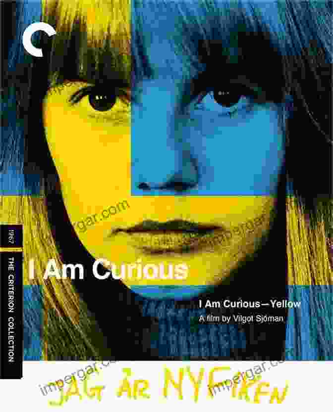 Am Curious Yellow Movie Poster Featuring A Man And Woman Embracing, With A Yellow Background I Am Curious Yellow Vilgot Sjoman