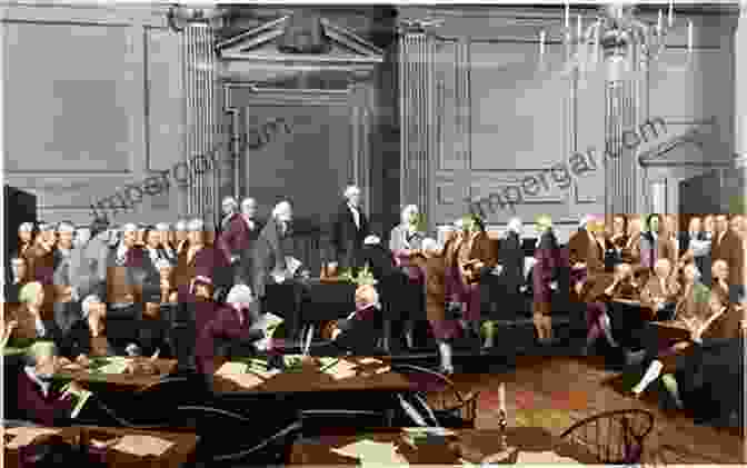 An Illustration Depicting The Signing Of The U.S. Constitution, With Prominent Figures Like George Washington And Benjamin Franklin The U S Constitution And Fascinating Facts About It