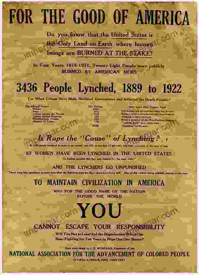 Anti Lynching Poster Produced By The Association Of Southern Women For The Prevention Of Lynching Lynching To Belong: Claiming Whiteness Through Racial Violence (Centennial Of The Association Of Former Students Texas A M University 106)