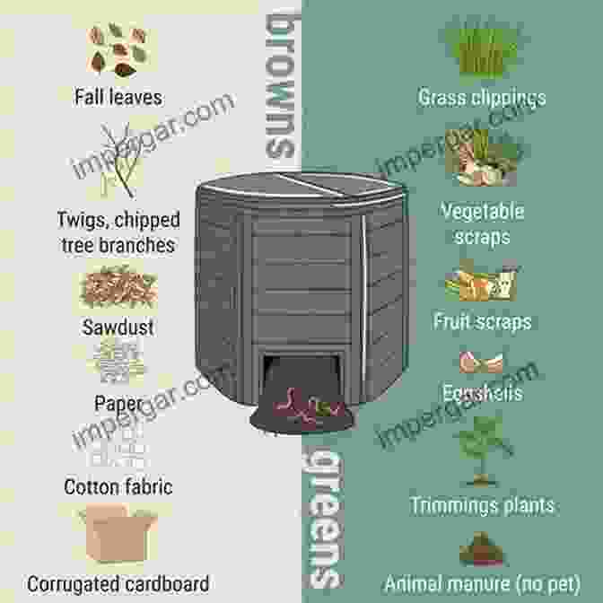 Compost Pile With Green And Brown Materials VERMICOMPOSTING (Worm Farming): All You Need To Know About Compost Farming Vermiculture And Making Worm Bins For Beginners