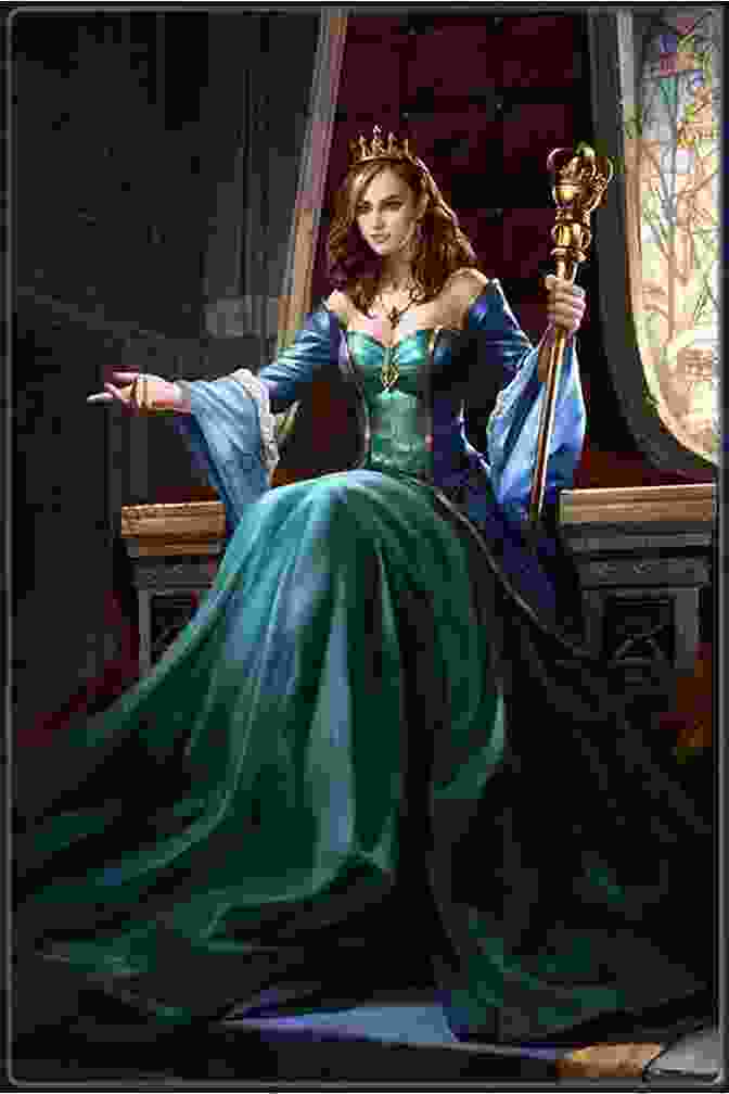 Eleanor Of Brittany In A Blue Gown, Sitting On A Throne The Captive Princess: Eleanor Fair Maid Of Brittany (Medieval Babes: Tales Of Little Known Ladies 3)