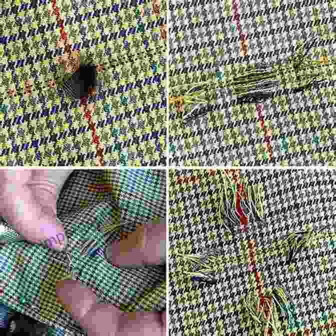 Examples Of Advanced Stitching Techniques, Such As Invisible Mending, Darning, Embroidery, And Appliqué Basic Hand Sewing Guide 1 Hour Repair Guide: Stitching Techniques Repair Guide