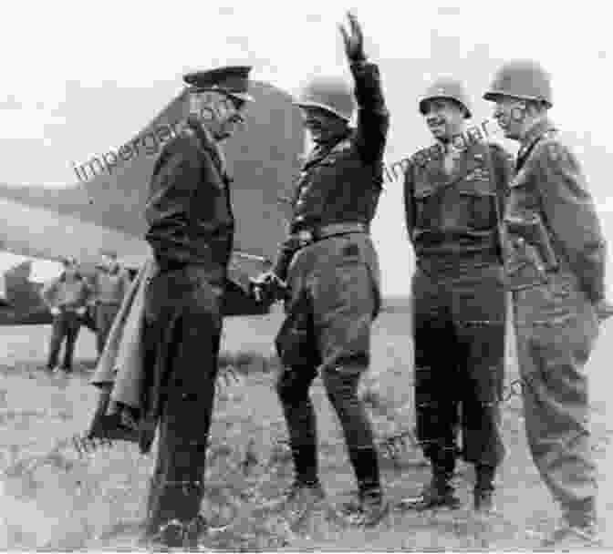 Generals Dwight D. Eisenhower And George Patton, Strategizing And Planning The Allied Invasion Of Europe. Yanks: The Epic Story Of The American Army In World War I