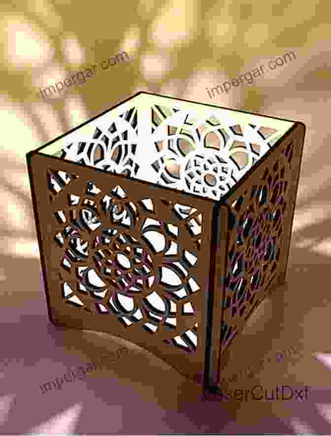 Intricate Candle Box With Laser Cut Patterns, Exuding Elegance And Sophistication Box Making Basics: Design Technique Projects