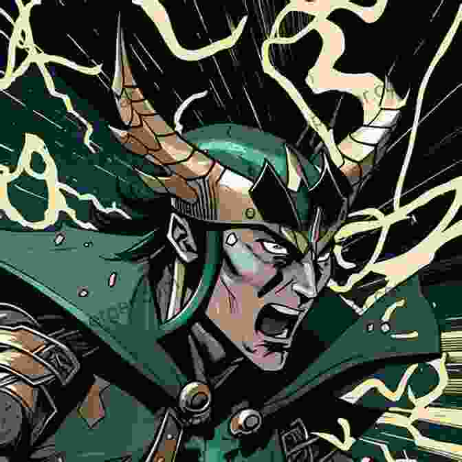 Loki, The Trickster, With His Mischievous Grin Norse Mythology: Explore The Timeless Tales Of Norse Folklore The Myths History Sagas Legends Of The Gods Immortals Magical Creatures Vikings More