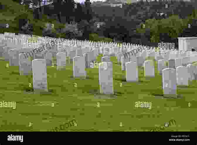 Rows Of White Headstones In A Cemetery, Marking The Graves Of Fallen Soldiers Perryville Under Fire: The Aftermath Of Kentucky S Largest Civil War Battle (Civil War Series)