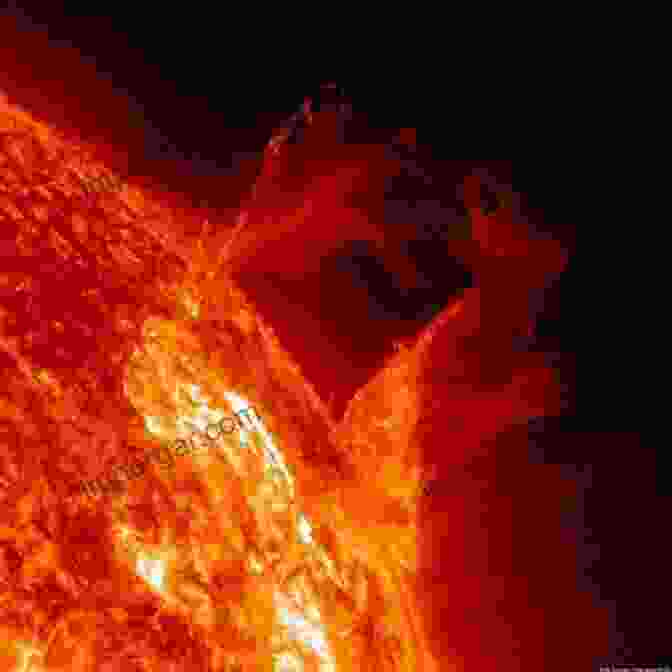 Sun's Prominence Erupting From Its Surface STAR: A Journey Through The Solar System