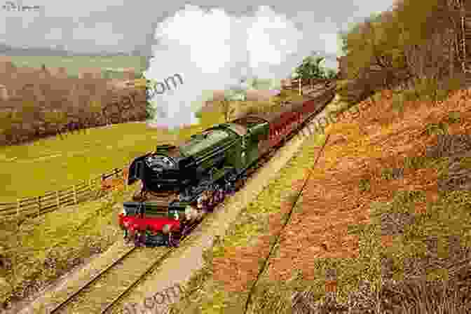 The Flying Scotsman Steaming Through The Countryside Firing The Flying Scotsman And Other Great Locomotives: Life On The Footplate In The Last Years Of Steam