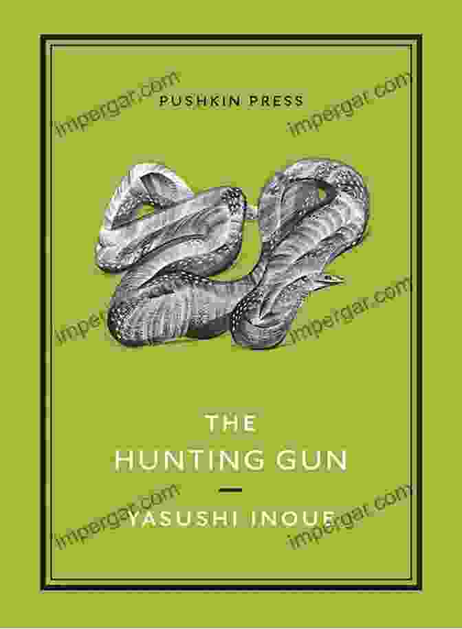 The Hunting Gun By Alexander Pushkin, Front Cover Featuring A Depiction Of A Hunting Gun And Hunting Dog The Hunting Gun (Pushkin Collection)