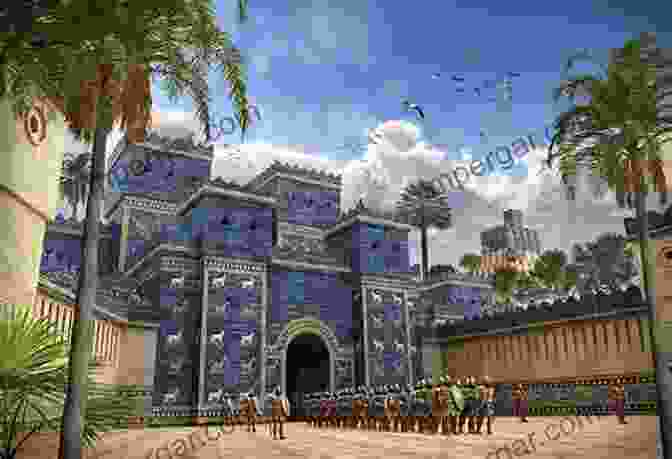 The Iconic Ishtar Gate Of Babylon, A Testament To Babylonian Splendor Comprising The History Of The Israelites Egyptians Assyrians And Babylonians