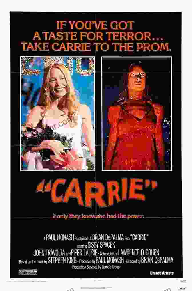 The Movie Poster For The 1976 Film Adaptation Of 'Carrie.' Carrie Stephen King