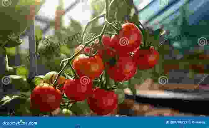 Vibrant Red Tomatoes Ripening On The Vine In A Greenhouse Achieving Sustainable Cultivation Of Tomatoes (Burleigh Dodds In Agricultural Science 7)