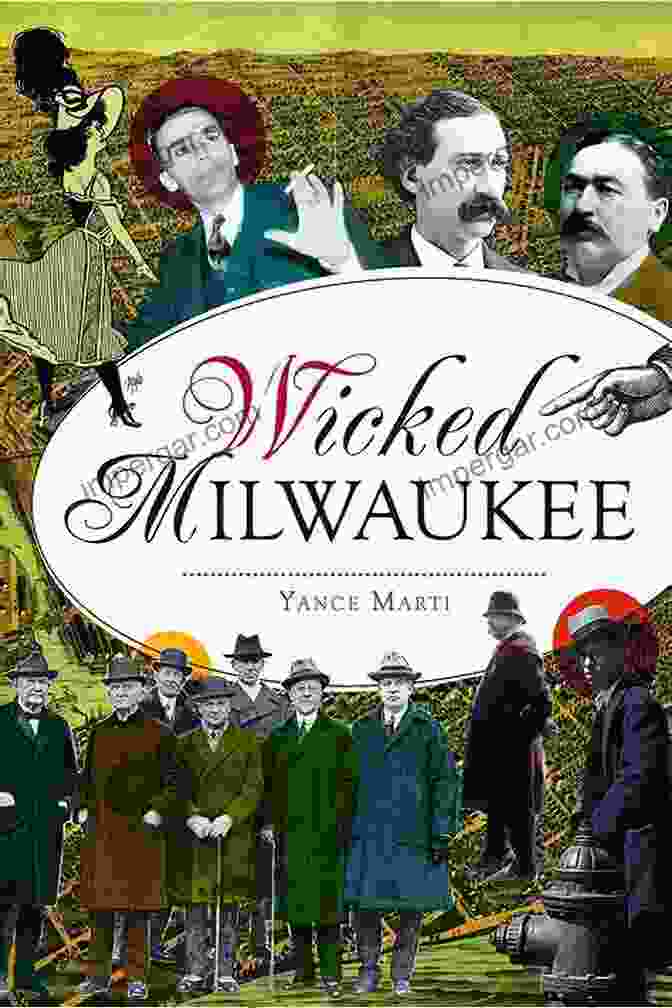 Wicked Milwaukee Book Cover Featuring A Silhouette Of A Hooded Figure Against A Dark Background Wicked Milwaukee Yance Marti