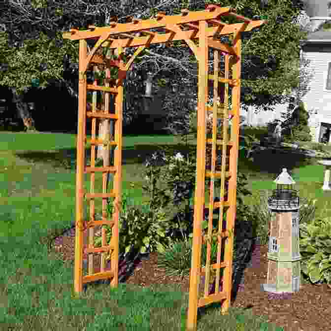 Wooden Arbor In A Garden Homesteading Woodworking: 10 Useful And Easy To Make Wooden Facilities For Your Garden