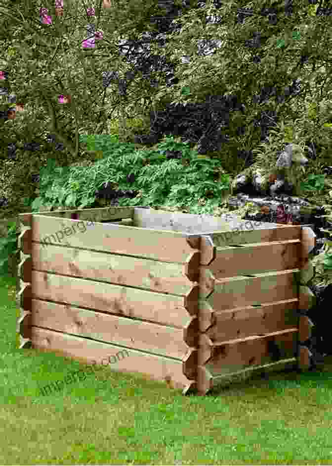 Wooden Compost Bin In A Garden Homesteading Woodworking: 10 Useful And Easy To Make Wooden Facilities For Your Garden