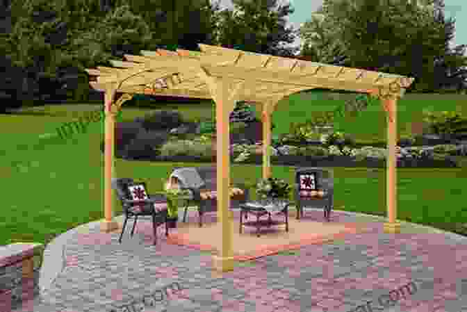 Wooden Pergola In A Backyard Homesteading Woodworking: 10 Useful And Easy To Make Wooden Facilities For Your Garden