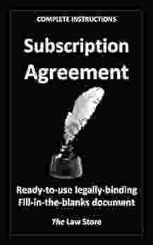 Subscription Agreement The Law Store